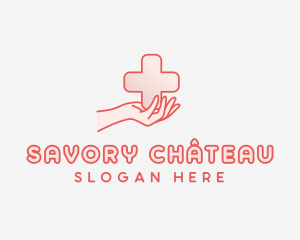 Medical Charity Cross logo design