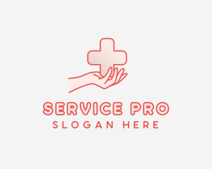 Medical Charity Cross logo design