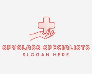 Medical Charity Cross logo design