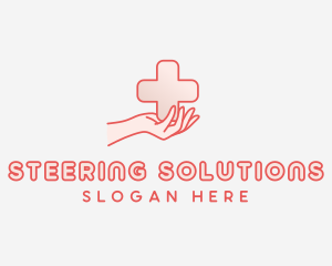 Medical Charity Cross logo design