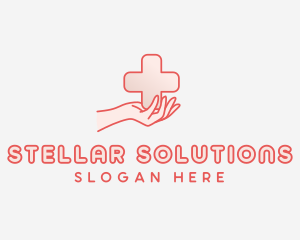 Medical Charity Cross logo design