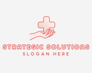 Medical Charity Cross logo design