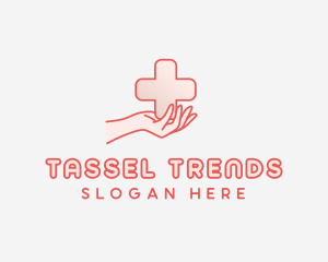 Medical Charity Cross logo design