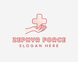 Medical Charity Cross logo design