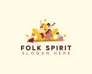 Tinikling Dance Filipino logo