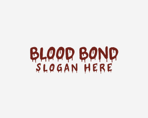 Horror Blood Drip logo