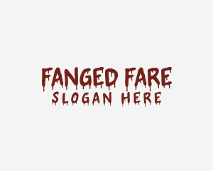 Horror Blood Drip logo