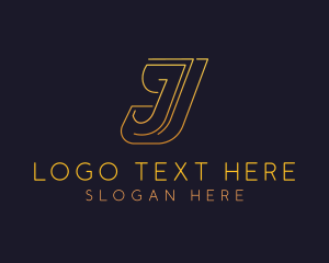 Elegant Minimalist Letter J logo