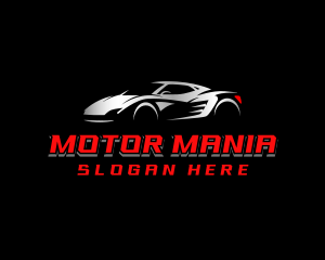 Motorsports Race Car logo design