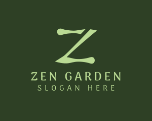 Wellness Spa Letter Z logo design