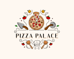 Pizzeria Food Restaurant  logo