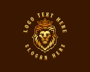 Lion King Crown Logo