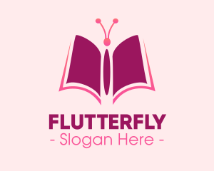 Butterfly Book Pages logo