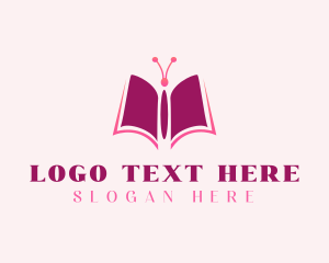 Butterfly Book Pages logo