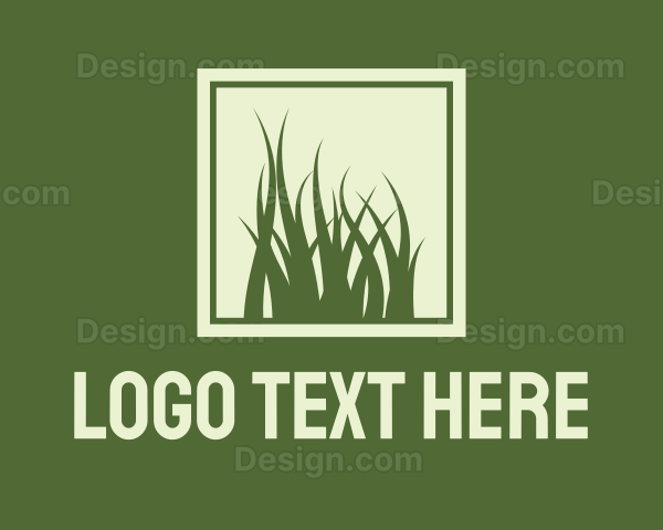 Garden Yard Lawn Grass Logo