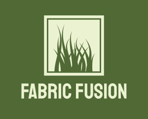 Garden Yard Lawn Grass logo design