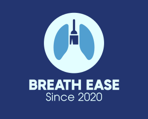Blue Respiratory Cleaning Mop logo