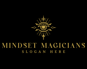 Hypnotic Mystical Eye logo design