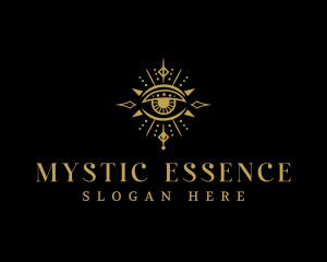 Hypnotic Mystical Eye logo design