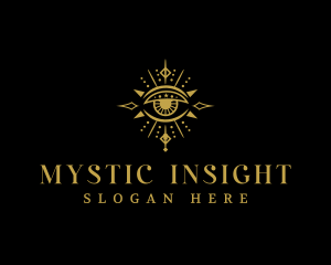 Hypnotic Mystical Eye logo design