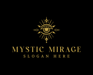 Hypnotic Mystical Eye logo design