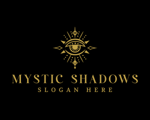 Hypnotic Mystical Eye logo design