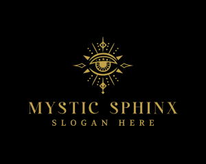 Hypnotic Mystical Eye logo design