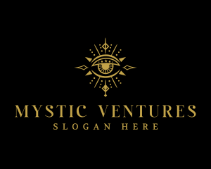 Hypnotic Mystical Eye logo design