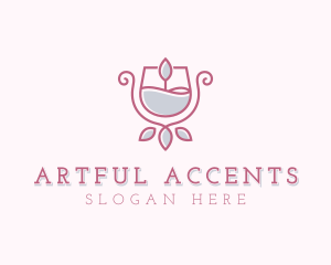 Scented Candle Decoration logo design