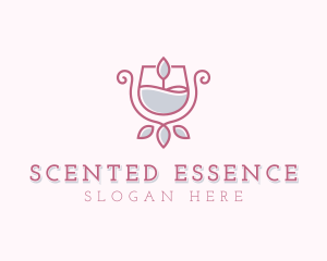 Scented Candle Decoration logo design