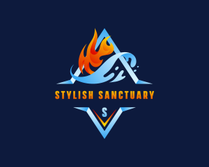 Cooling HVAC Ventilation  logo