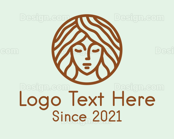 Minimalist Beautiful Woman Logo