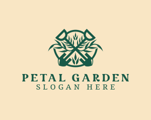 Shovel Plant Landscaping logo design