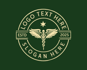 Medical Pharmacist Caduceus logo