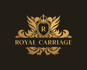 Royalty Shield Elegant logo design