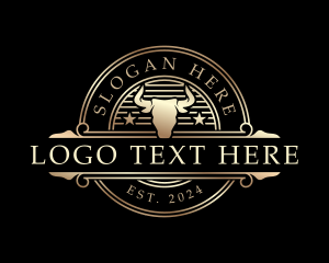 Bull Cattle Horn logo