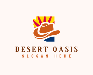 Arizona Cowboy Hat logo design