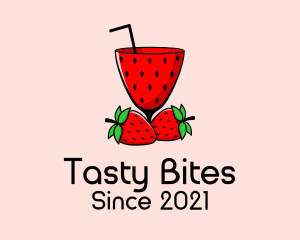 Strawberry Daiquiri Juice Drink  logo