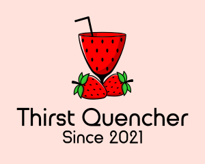 Strawberry Daiquiri Juice Drink  logo