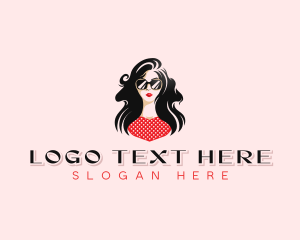 Woman Sunglasses Fashion logo