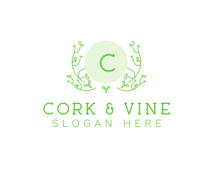 Plant Vines Gardening  logo design