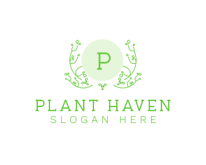 Plant Vines Gardening  logo design