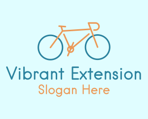 Cyclist Bike Transport logo design