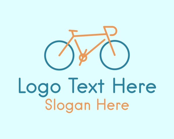 Bike Race logo example 2