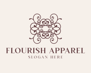 Ornamental Decorative Flourish logo