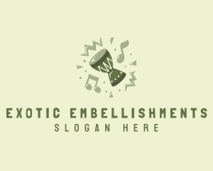 African Ethnic Drum logo