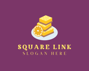 Dessert Lemon Bars logo design