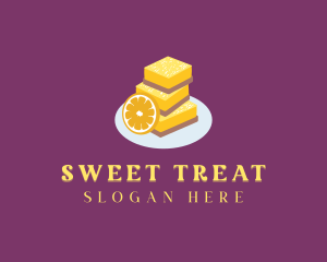 Dessert Lemon Bars logo design