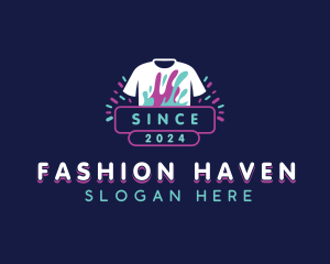 Fashion Printing Apparel logo design