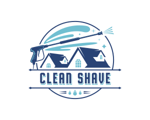 Sanitation Gutter Cleaning logo design